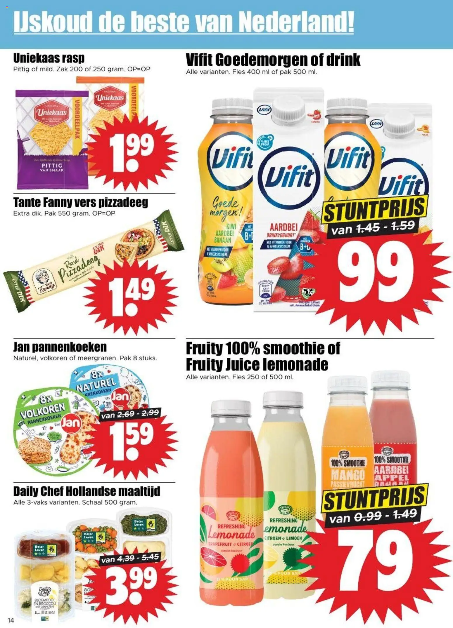 {H1} | Pagina: 10 | Producten: Limoen, Grapefruit, Boter, Pannenkoeken