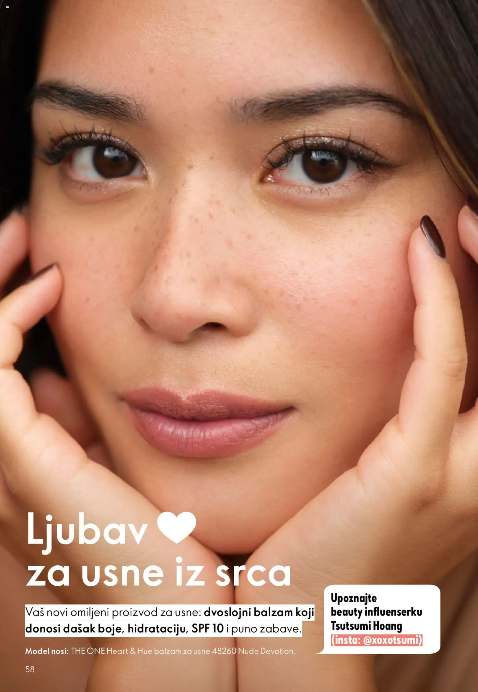 Oriflame katalog - važi od 26.08.2026 | Strana: 58 | Proizvode: Balzam za usne, Balzam