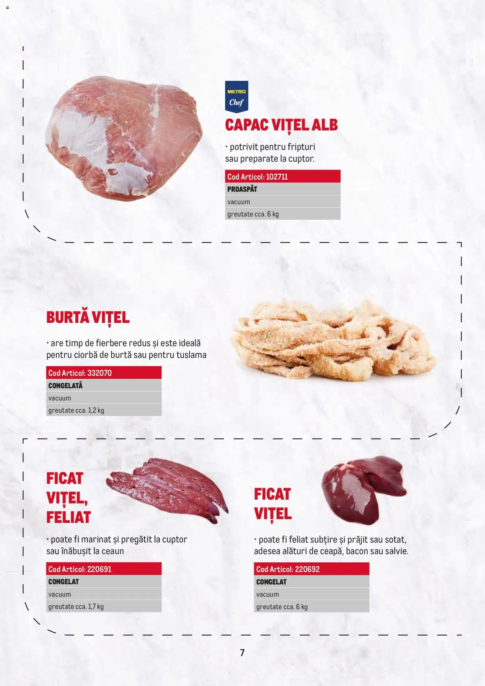 Noul catalog Metro – valabil de la 23.02.2026 | Pagină: 7 | Produse: Cuptor, Ciorba, Bacon