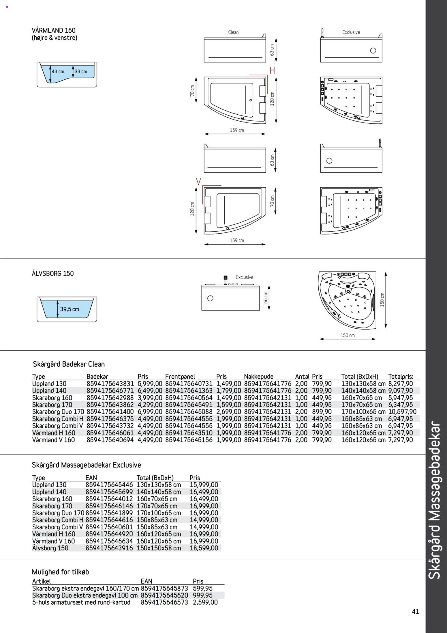 Bauhaus tilbudsavis – gyldig fra 01/01/2026 | Side: 41 | Produkter: Badekar