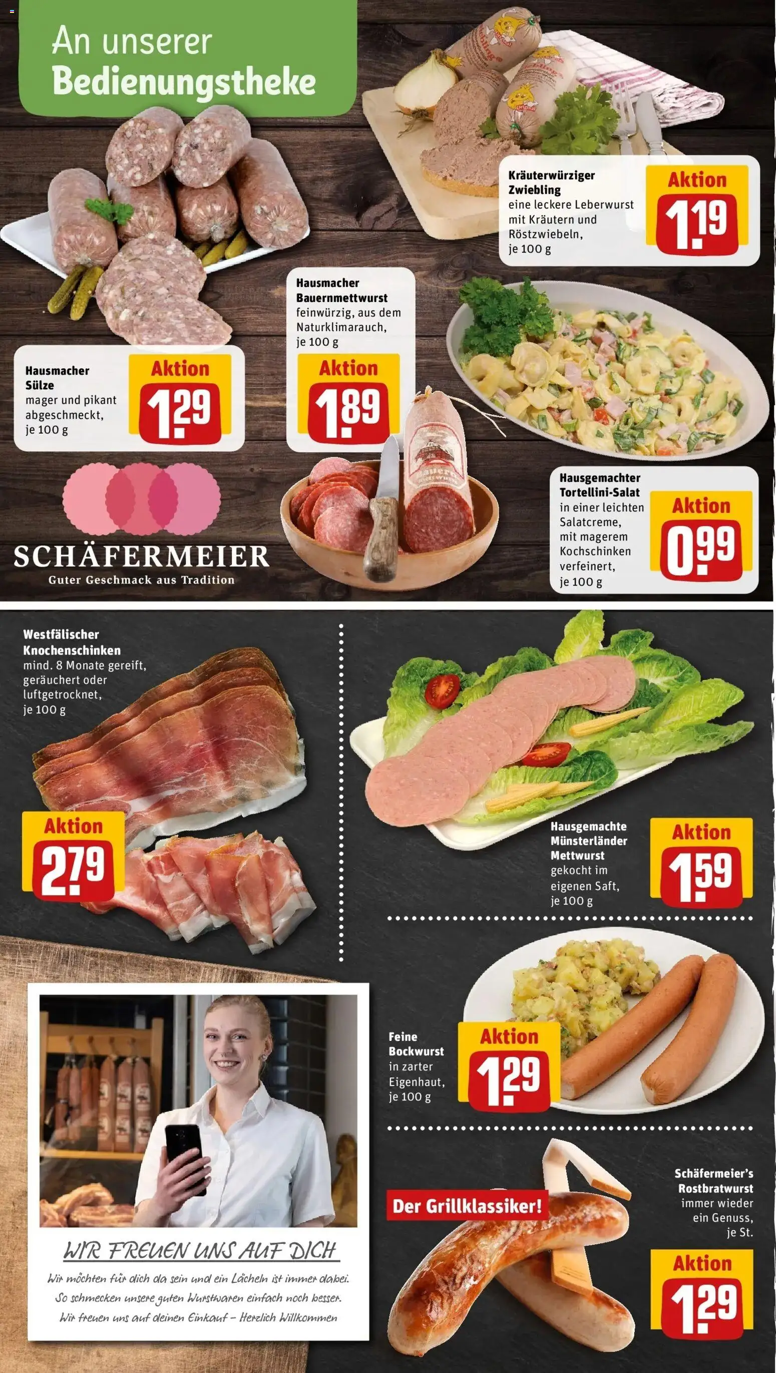 REWE Prospekt ab 10.08.2026 zum Blättern » Angebote | Seite: 10 | Produkte: Bockwurst