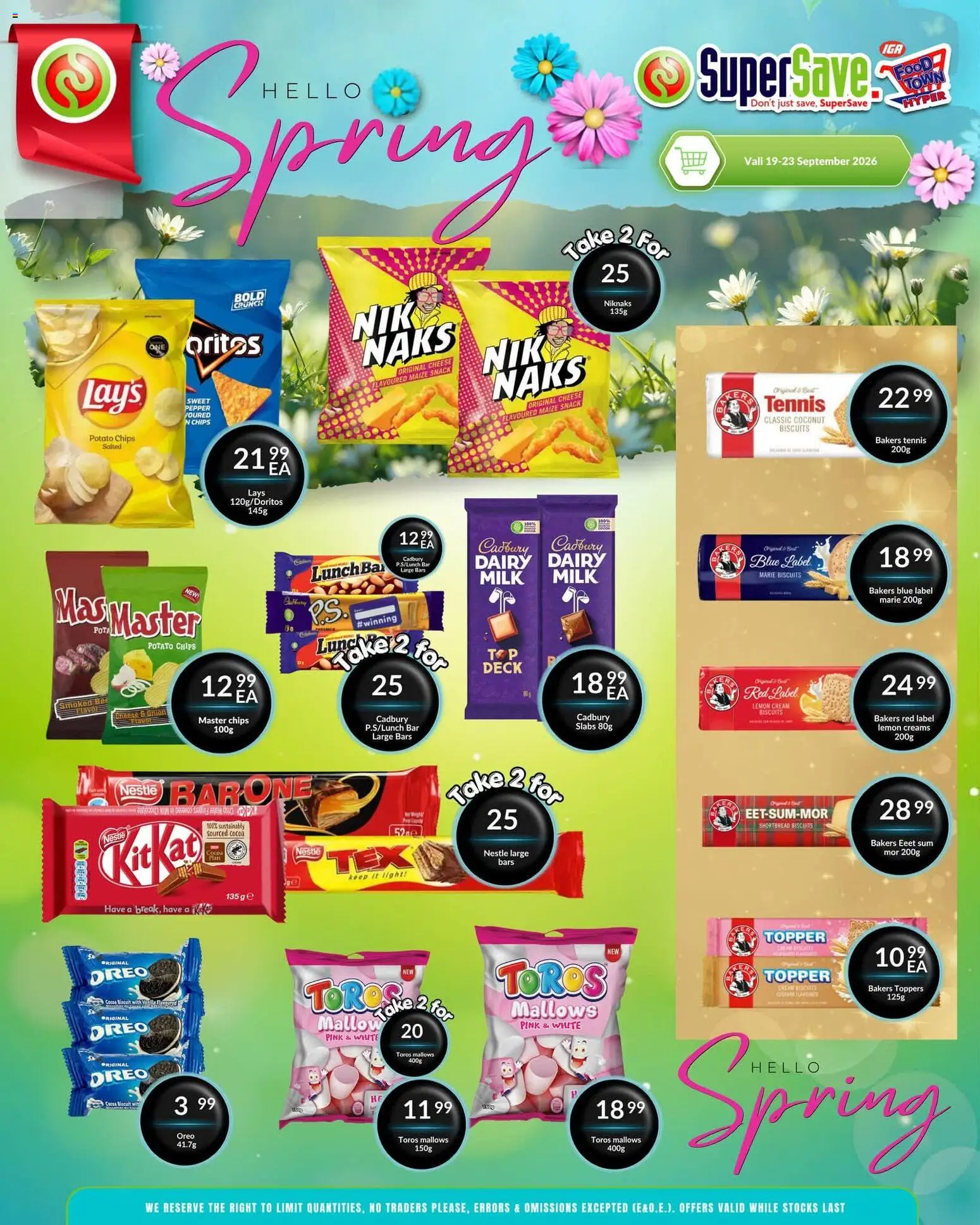 New Super Save catalogue – valid from 19/09/2026 | Page: 43 | Products: Milk, Light, Chips, Pepper