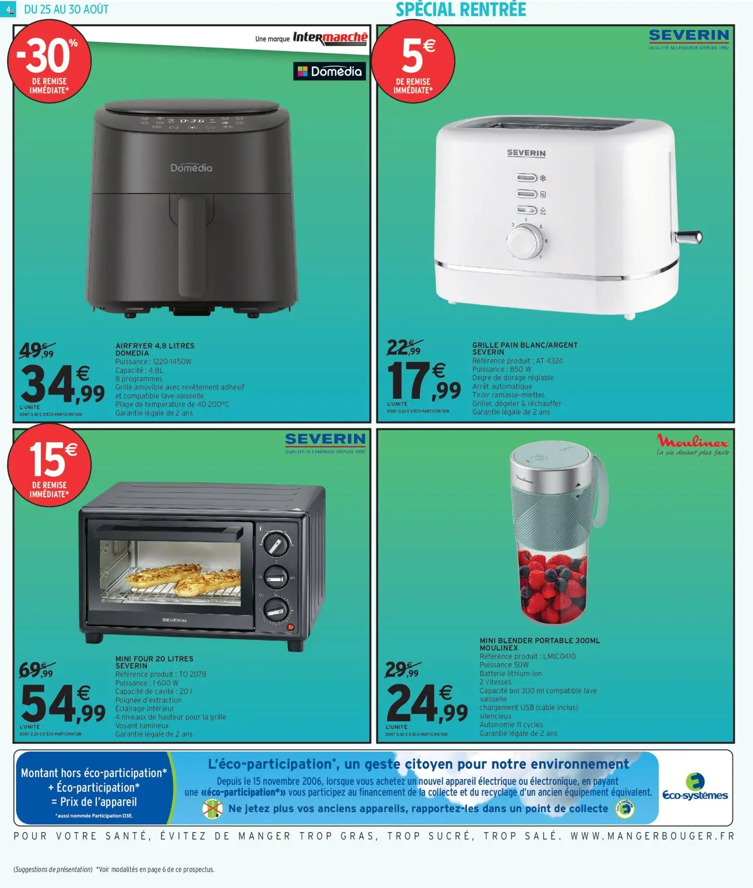 {H1} | Page: 4 | Produits: Vaisselle, USB, Batterie, Portable