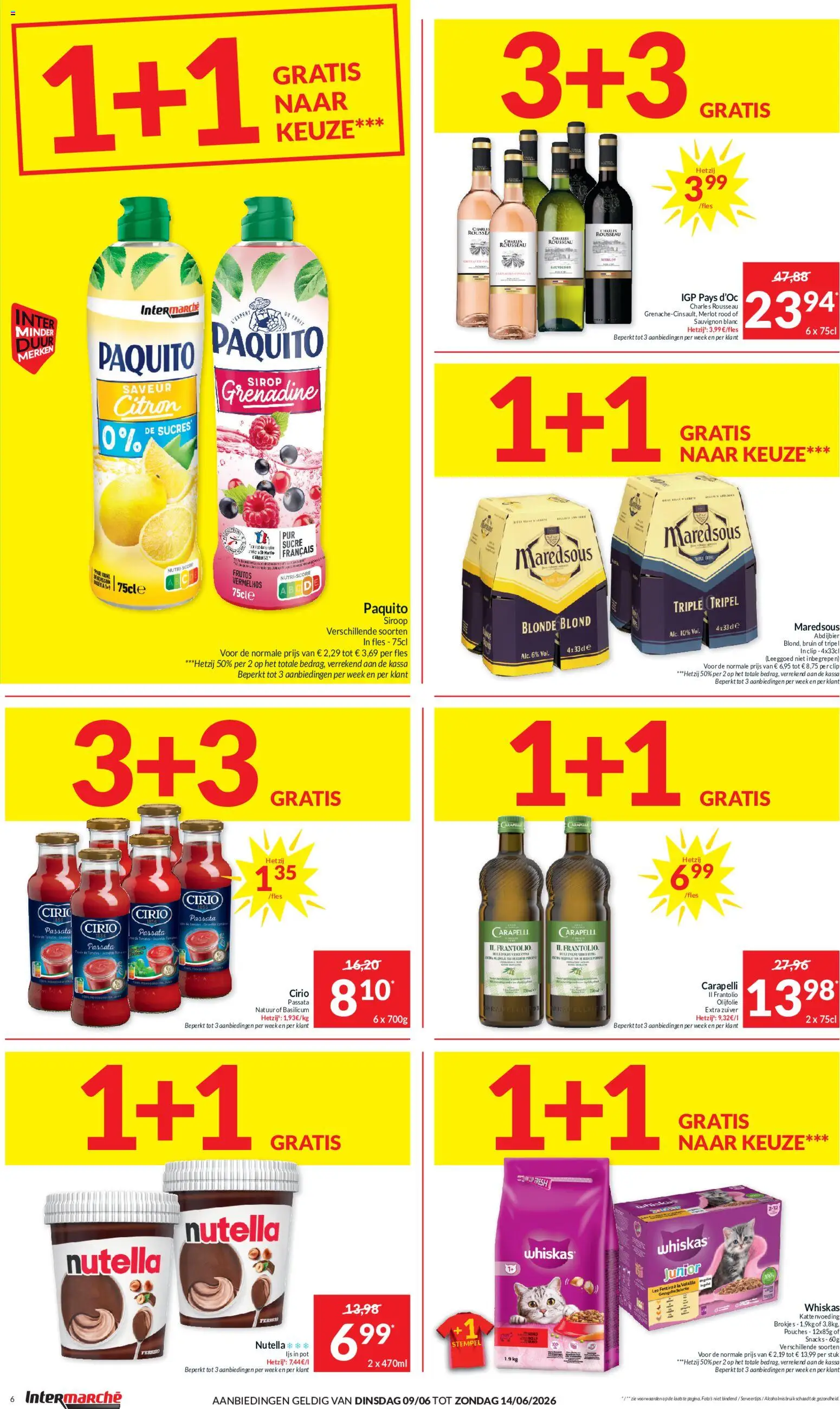 {H1} | Pagina: 6 | Producten: Fles, Olijfolie, La, Snacks