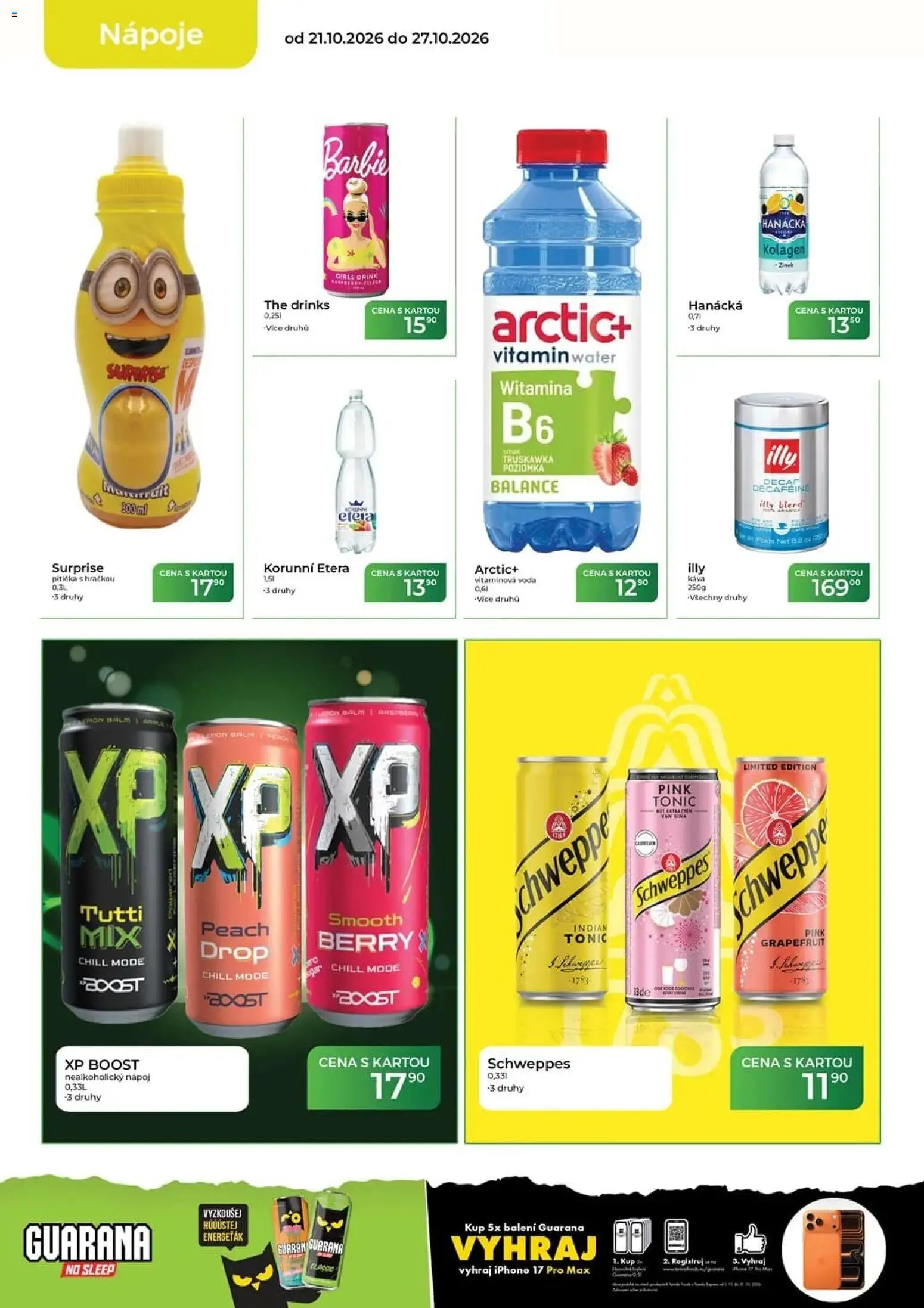 Tamda Foods leták od 21.10.2026 | Strana: 10 | Produkty: Voda, Illy, Iphone, Tonic