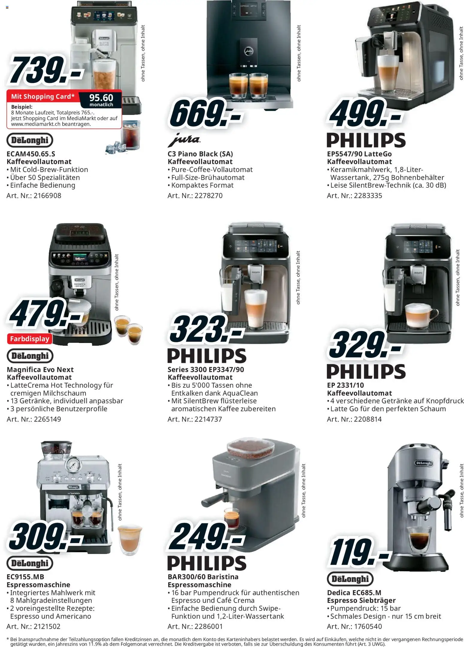 Media Markt aktionen – gültig ab 23.08.2026 | Seite: 24 | Produkte: Getränke, Kaffeevollautomat, Spezialitäten, Philips