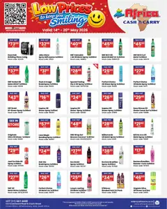Africa Cash & Carry specials catalogue – valid from 14.05.2026