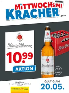 Getränkeland Mittwochs Kracher ab 20.05.2026 gültig