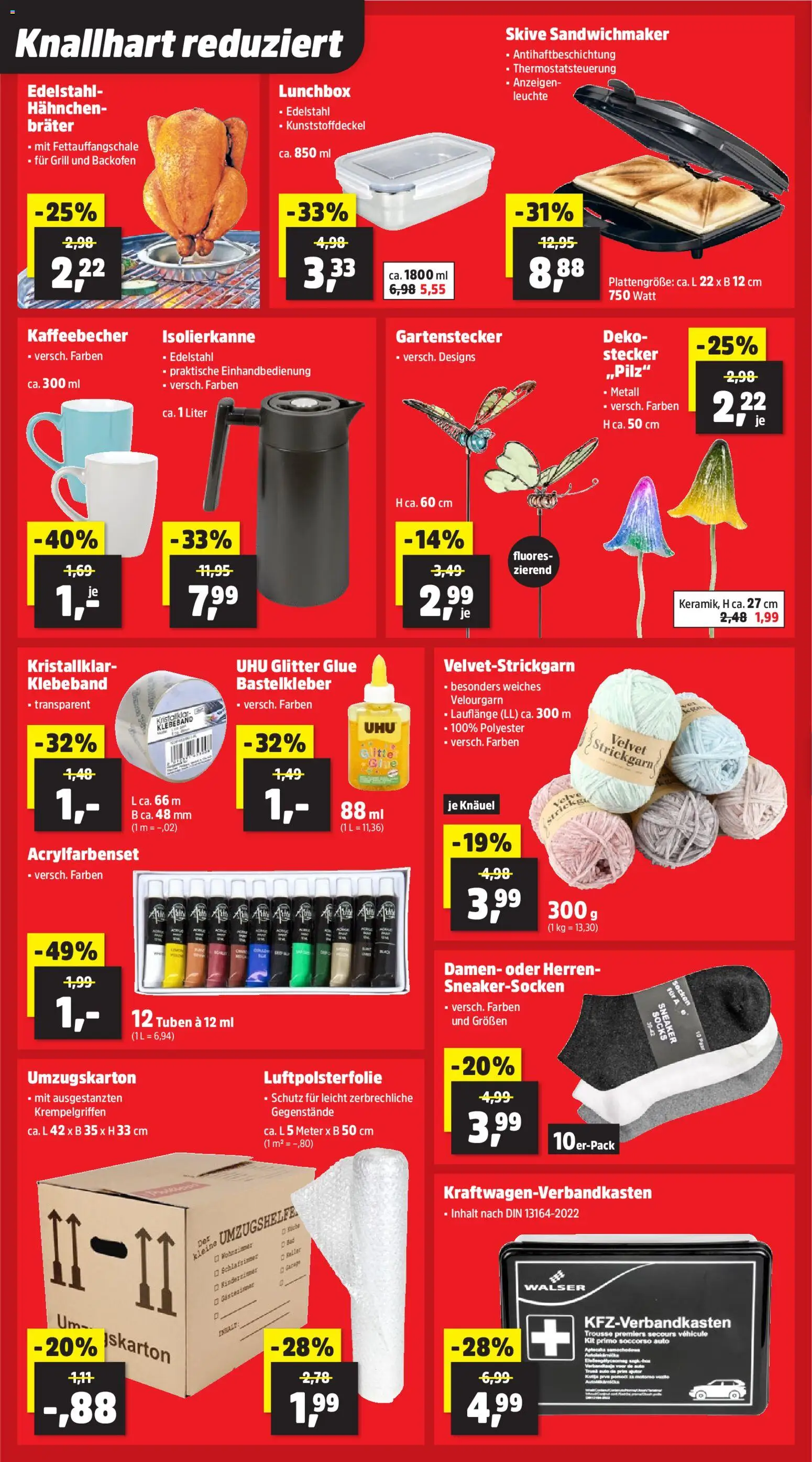 Thomas Philipps Prospekt – gültig ab 18.05.2026 | Seite: 6 | Produkte: Hahnchen, Sandwichmaker, Backofen, Socken