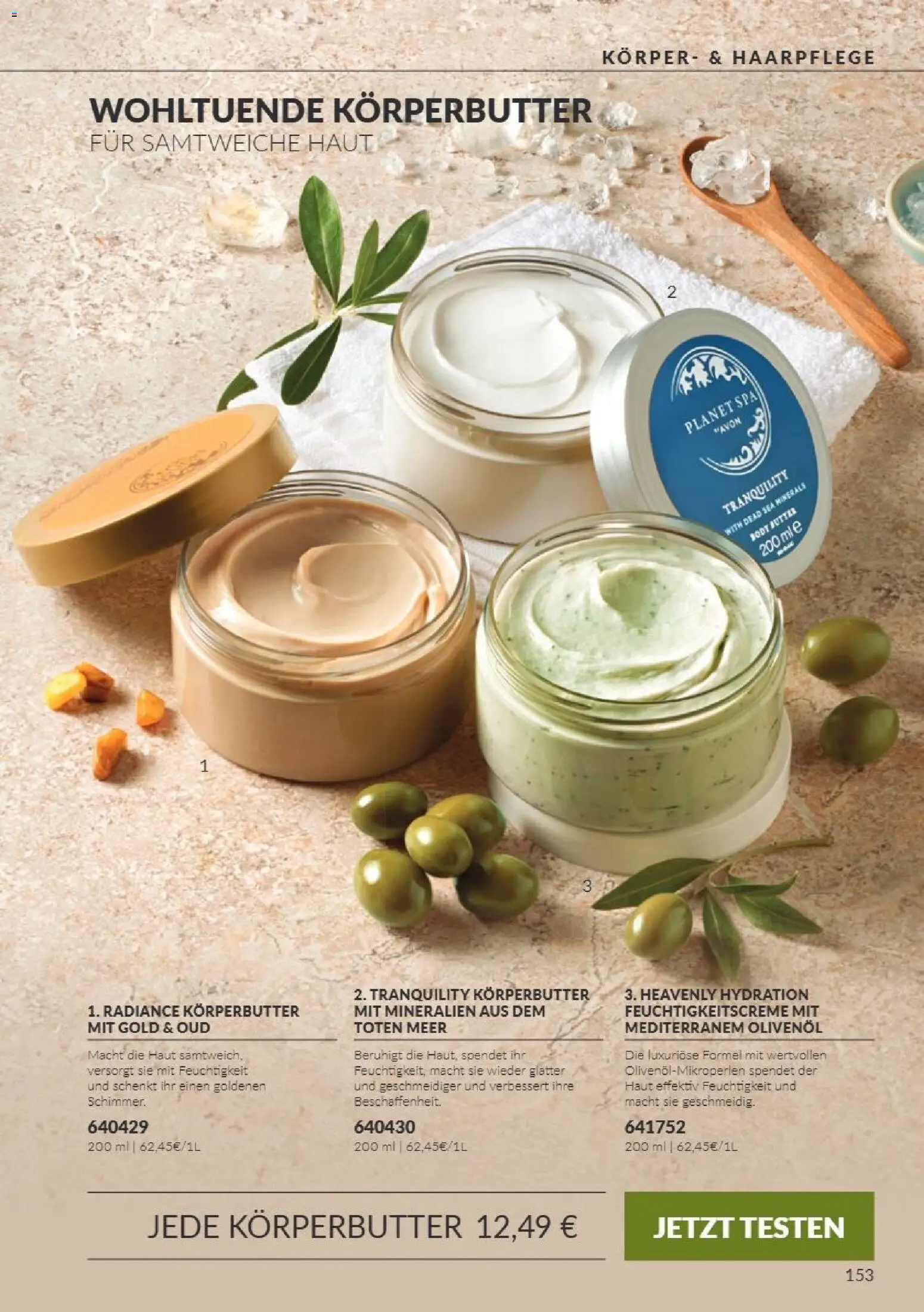 AVON Katalog Oktober 2026 – gültig ab 01.10.2026 | Seite: 153 | Produkte: Olivenol