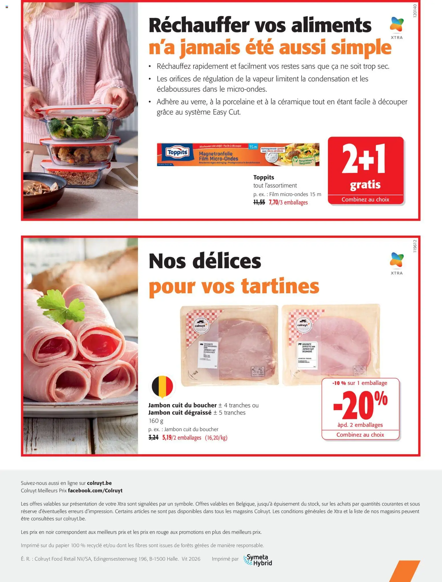 {H1} | Page: 27 | Produits: Tartines, Porcelaine, Jambon, Aliments