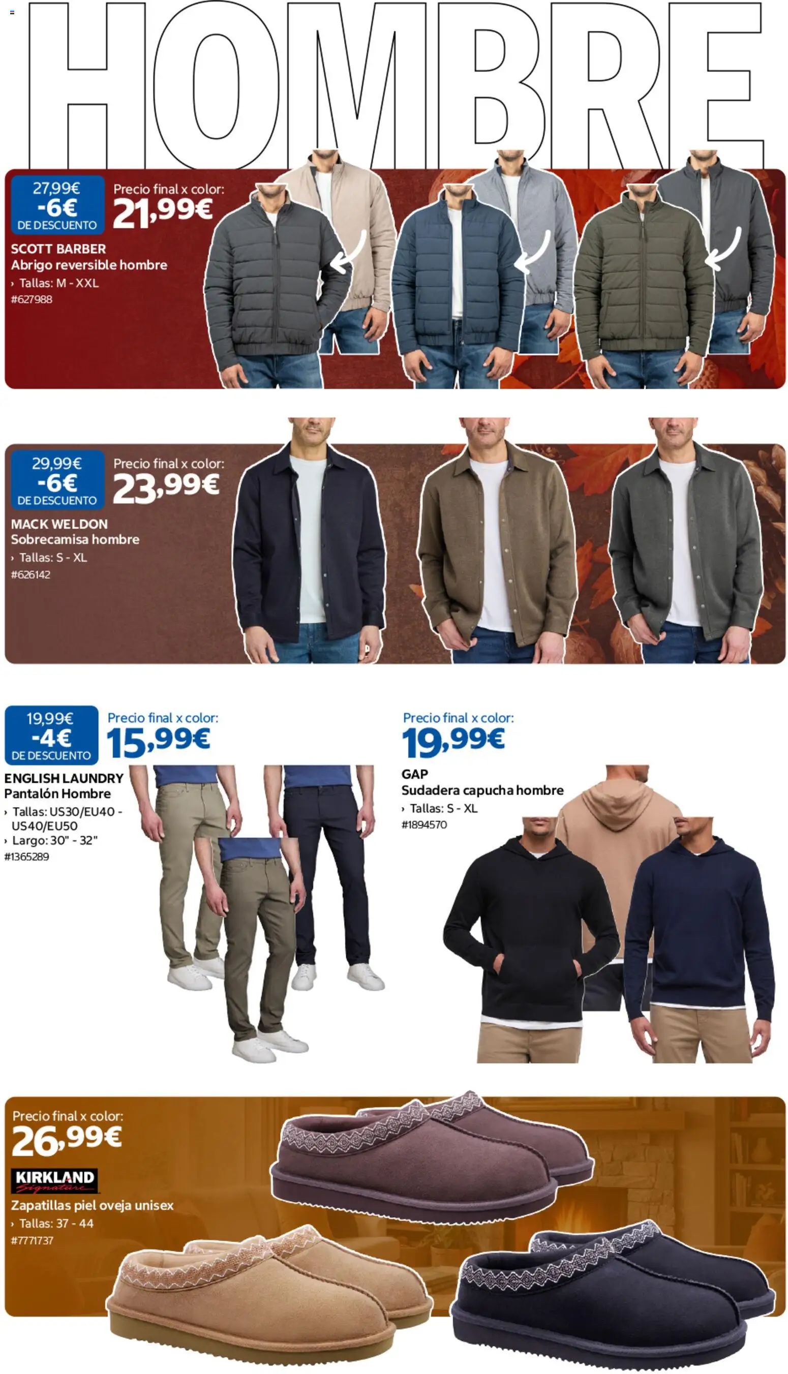 Costco Moda otoňo │ válido desde el 10/10/2026 | Página: 4 | Productos: Sudadera, Zapatillas