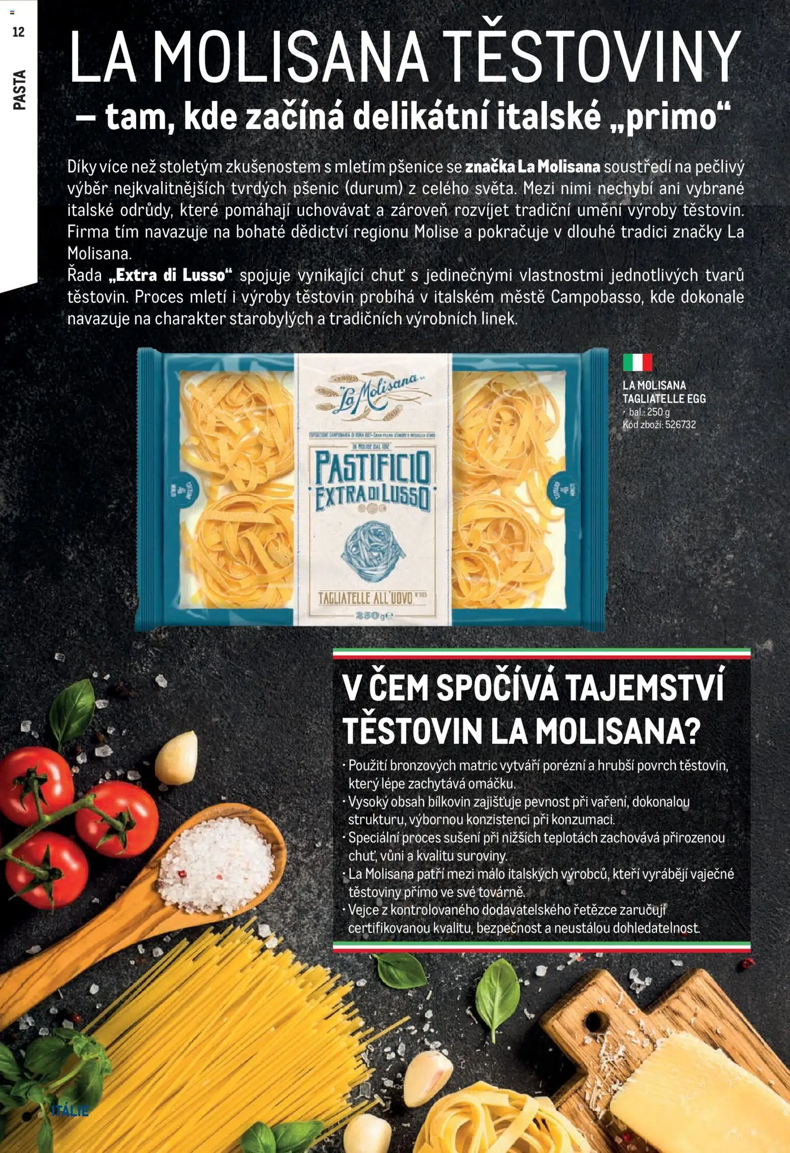 Makro leták - Itálie od 15.05.2026 | Strana: 12 | Produkty: Vejce, Těstoviny