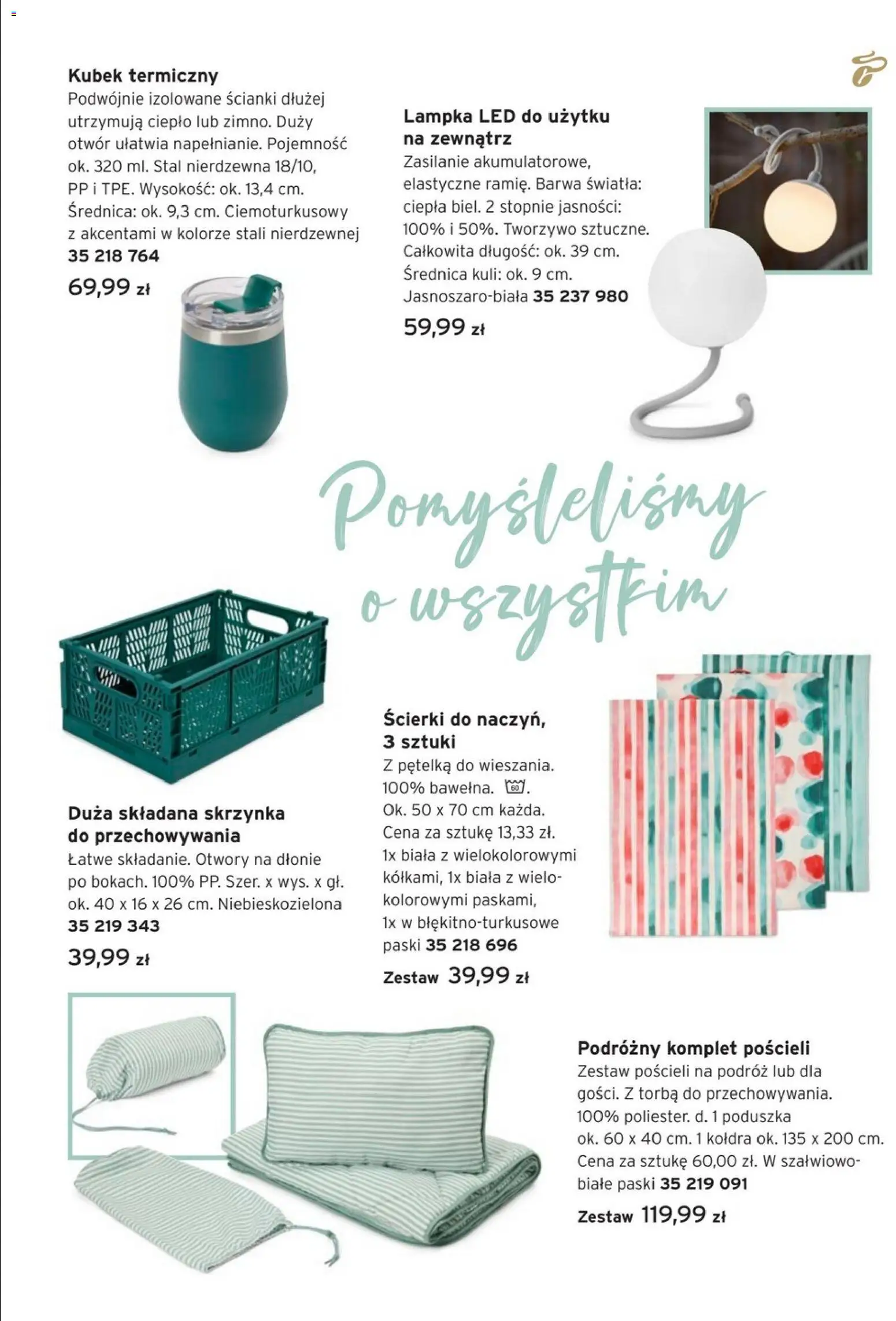 Tchibo promocje od 14.07.2026 | Strona: 3 | Produkty: Torba, Poduszka, Kołdra