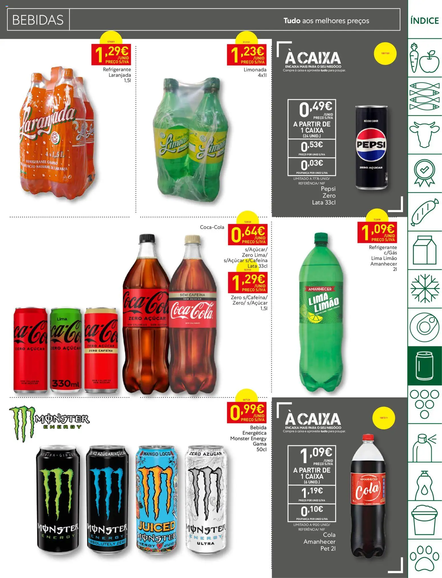 Recheio folheto Madeira │ válido de 23/06/2026 | Página: 25 | Produtos: Refrigerante, Caixa, Açúcar, Bebida