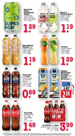 Edeka prospekt Bühlertal ab 22.06.2026 gültig | Seite: 49 | Produkte: Orangen, Ananas, Pepsi, Tee
