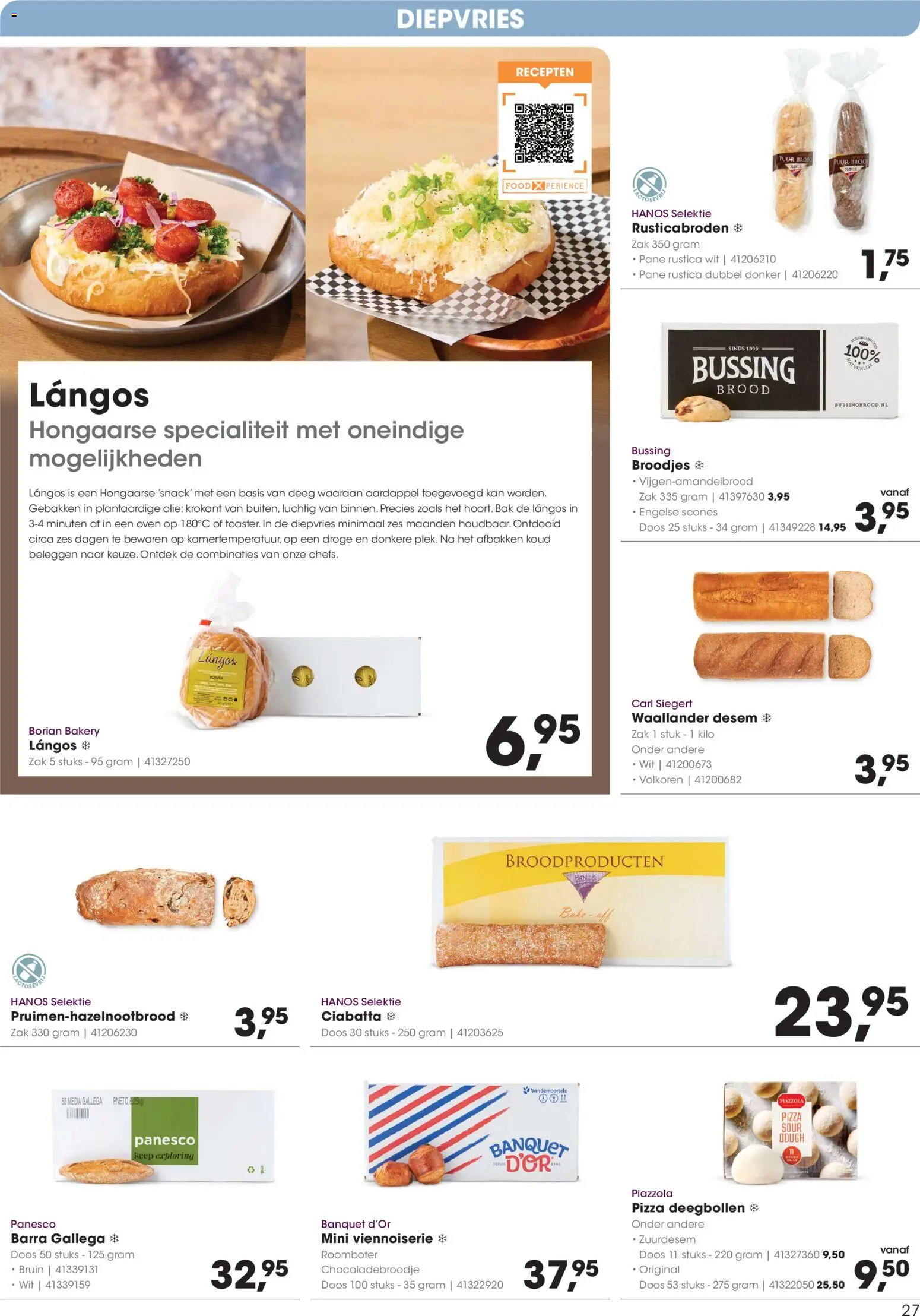 {H1} | Pagina: 27 | Producten: Pizza, Roomboter, Oven, Deeg