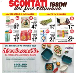 Anteprima del volantino Gulliver volantino valido a partire dal 02.05.2026 | Pagina: 40 | Prodotti: Prosciutto, Asparagi, Forno, Bottiglia