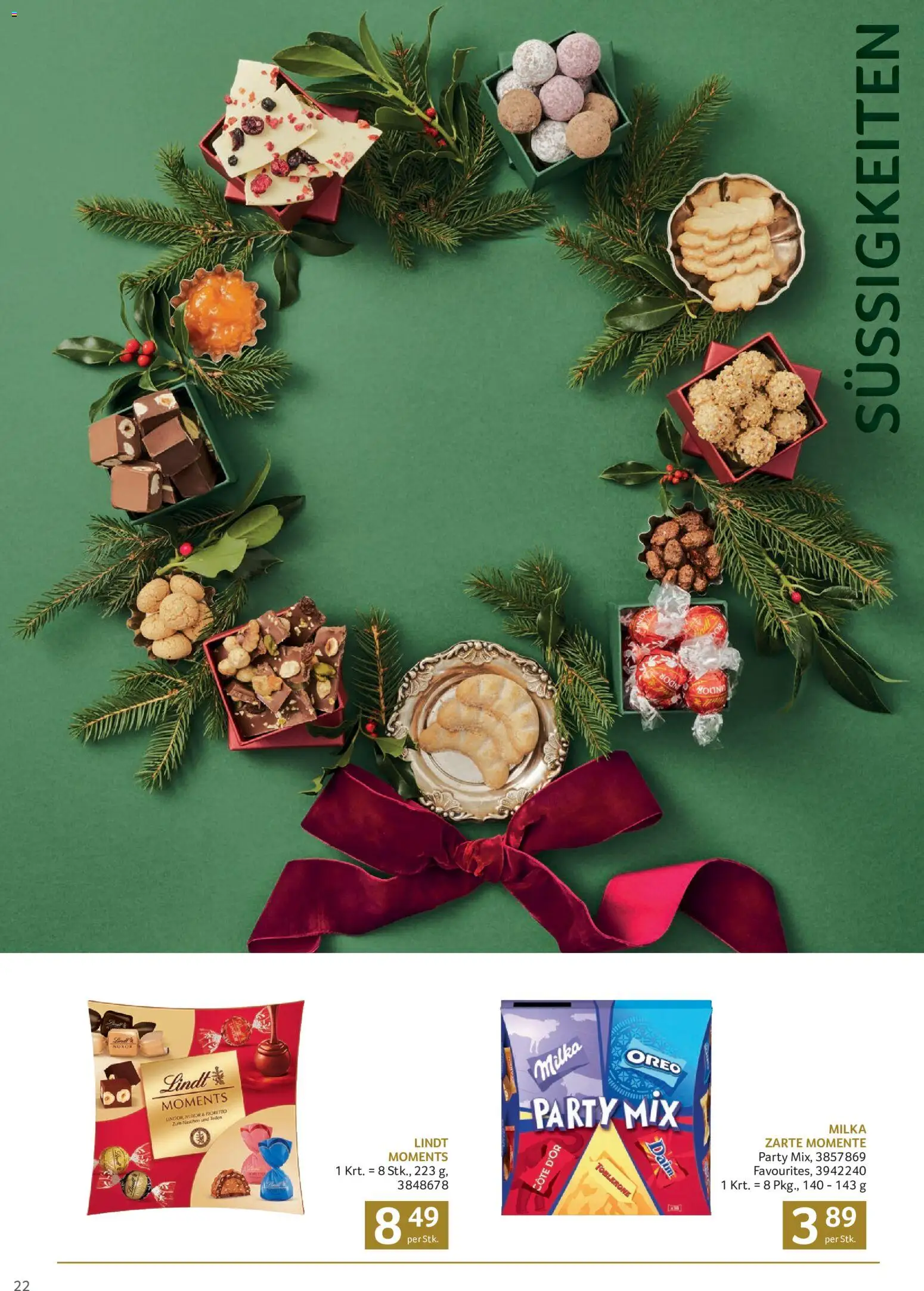 Transgourmet Christmas gültig ab 12.10.2026 | Seite: 22 | Produkte: Süßigkeiten
