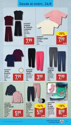 Vista previa Botas de agua infantiles, Material superior y suela de goma. Interior textil con plantilla extraíble. válido desde el 24/08/2026 | Página: 21