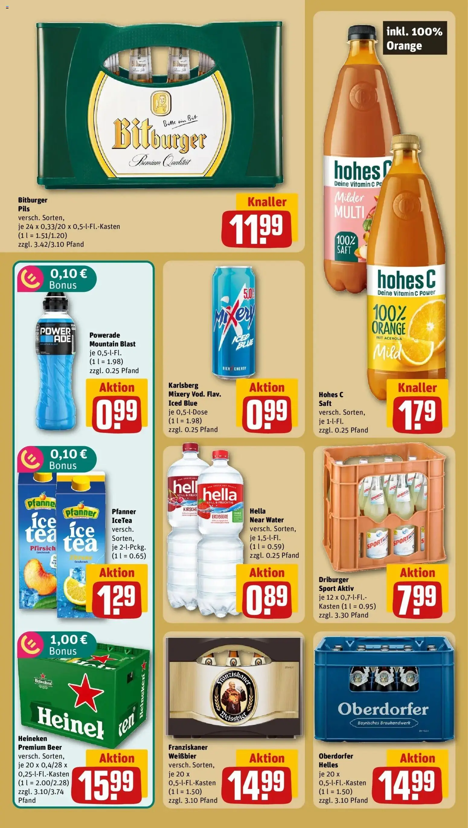 REWE Prospekt ab 31.08.2026 zum Blättern » Angebote | Seite: 20 | Produkte: Franziskaner, Energy, Hella, Saft