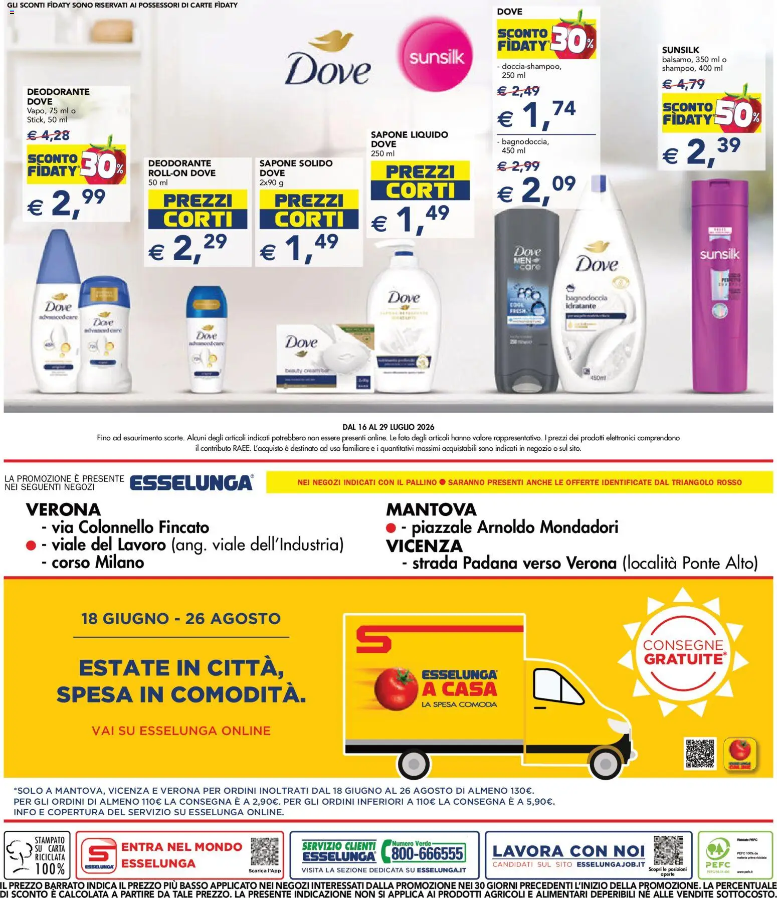 Volantino Esselunga S del 16/07/2026 | Pagina: 27 | Prodotti: Sapone, Deodorante
