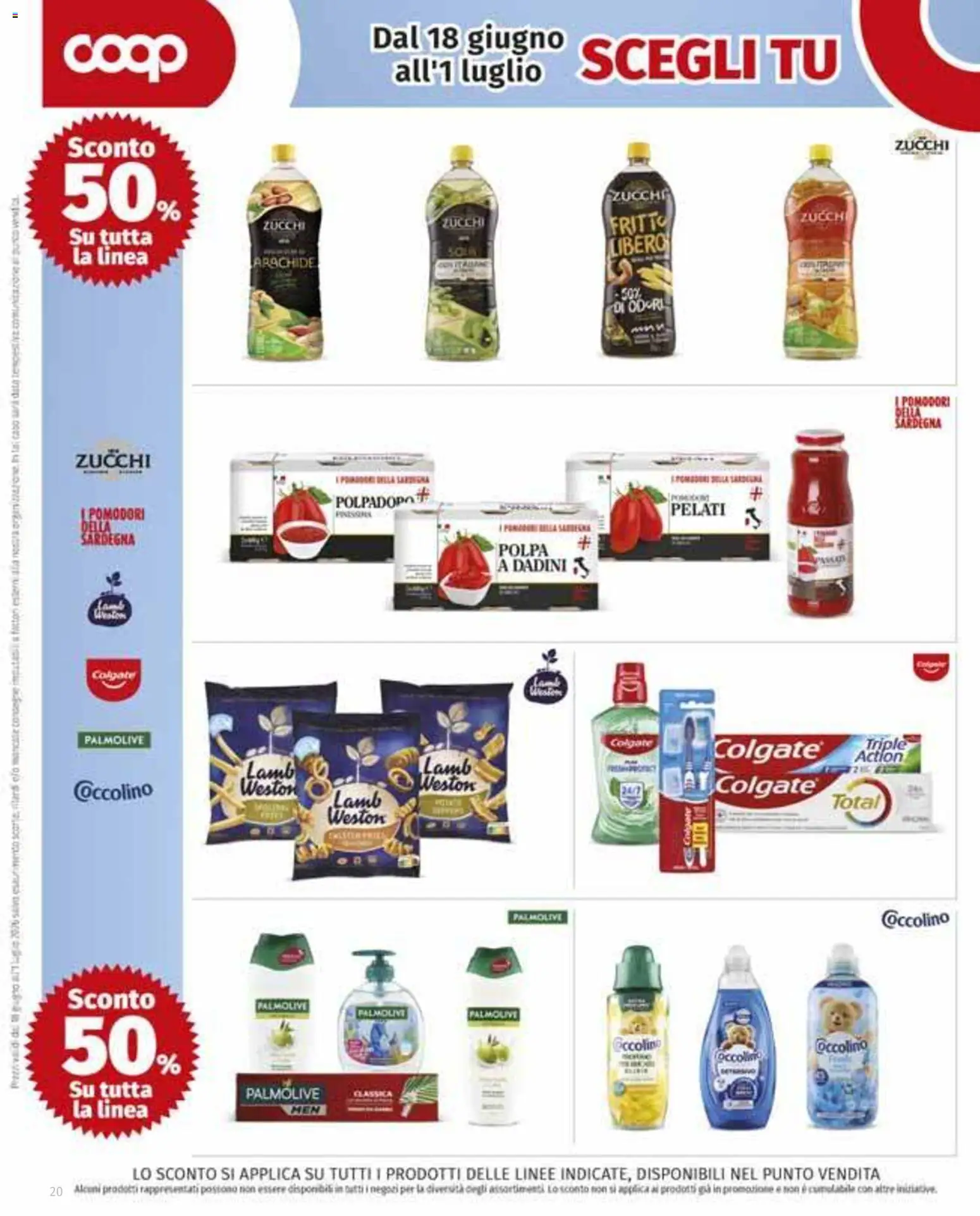 Volantino COOP del 11.06.2026 | Pagina: 20 | Prodotti: Pomodori