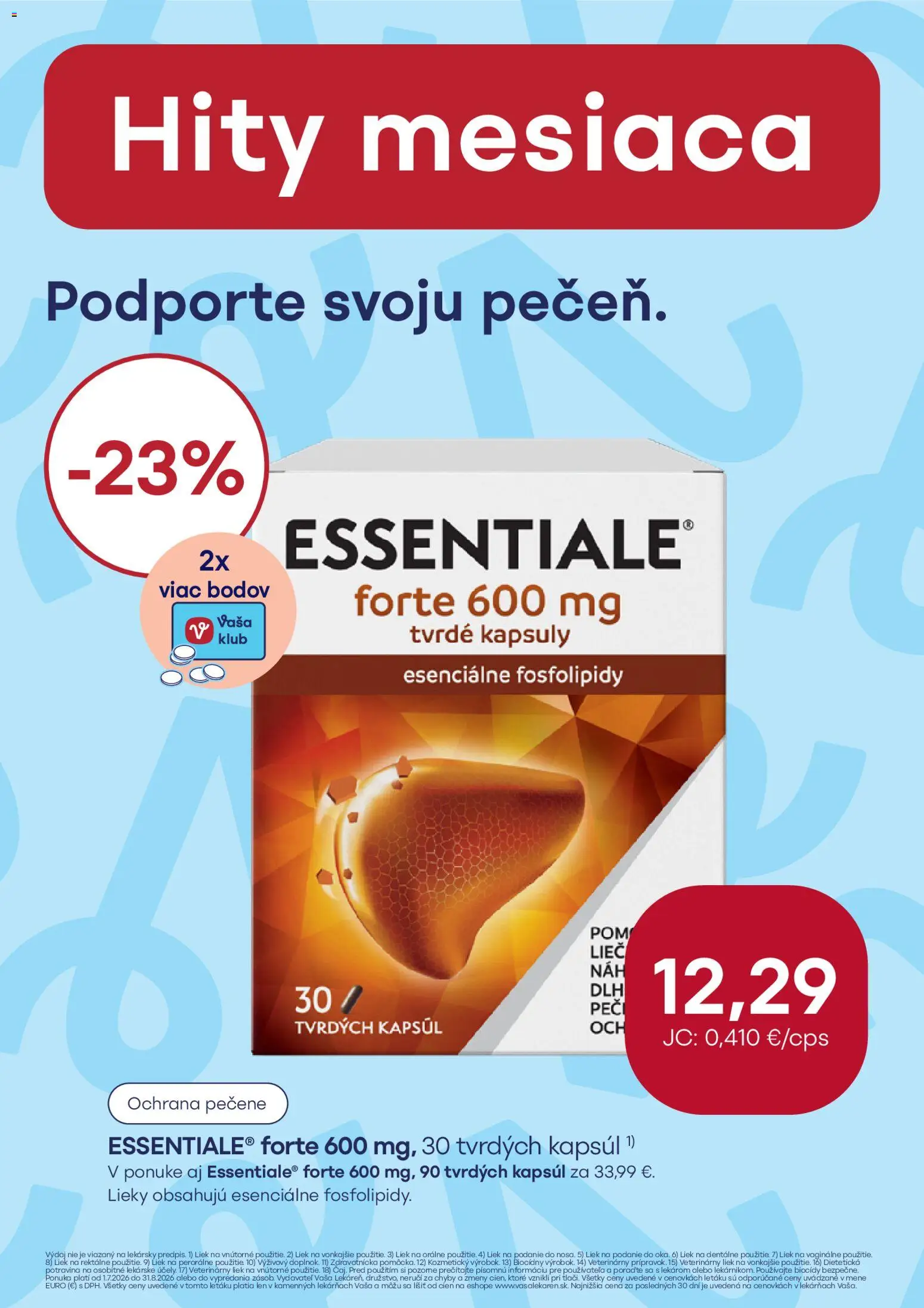 Nové Vaša lekáreň akcie – leták je platný od 01.07.2026 | Strana: 13