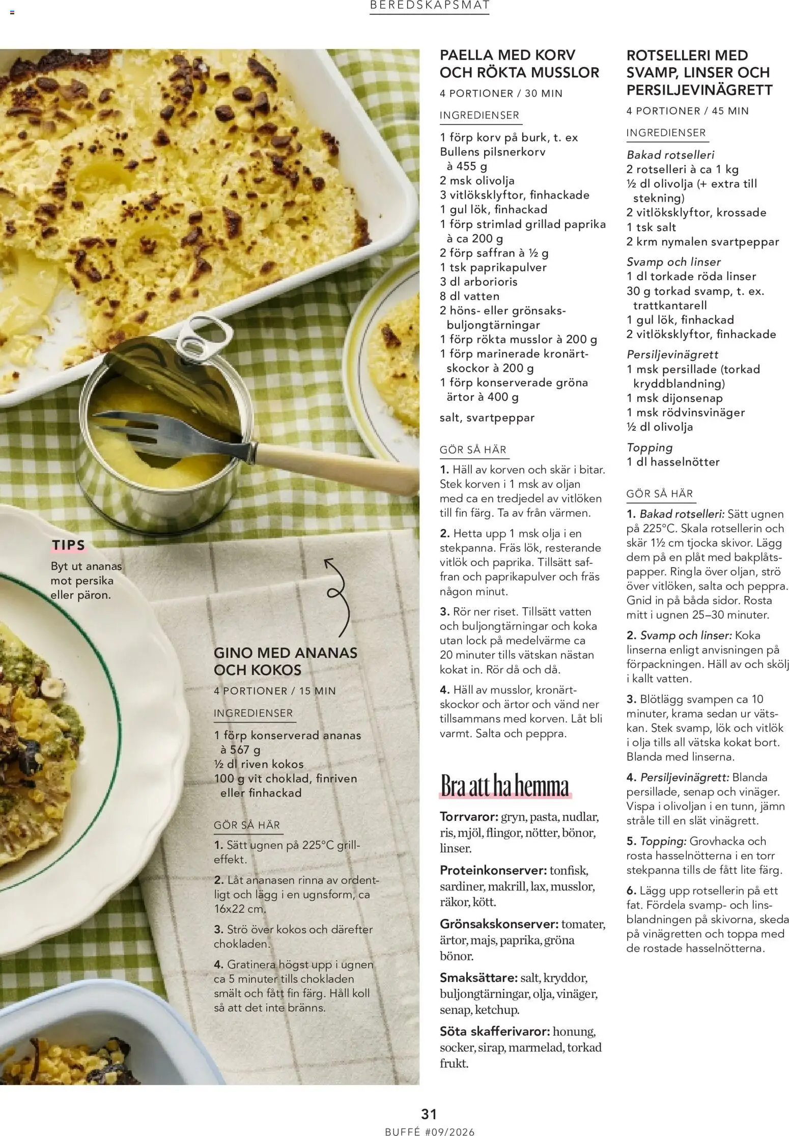 ICA Maxi reklamblad aktuell från 01/09/2026 | Sida: 31