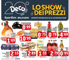 Anteprima del volantino Decò volantino MaxiStore Lazio valido a partire dal 11.05.2026