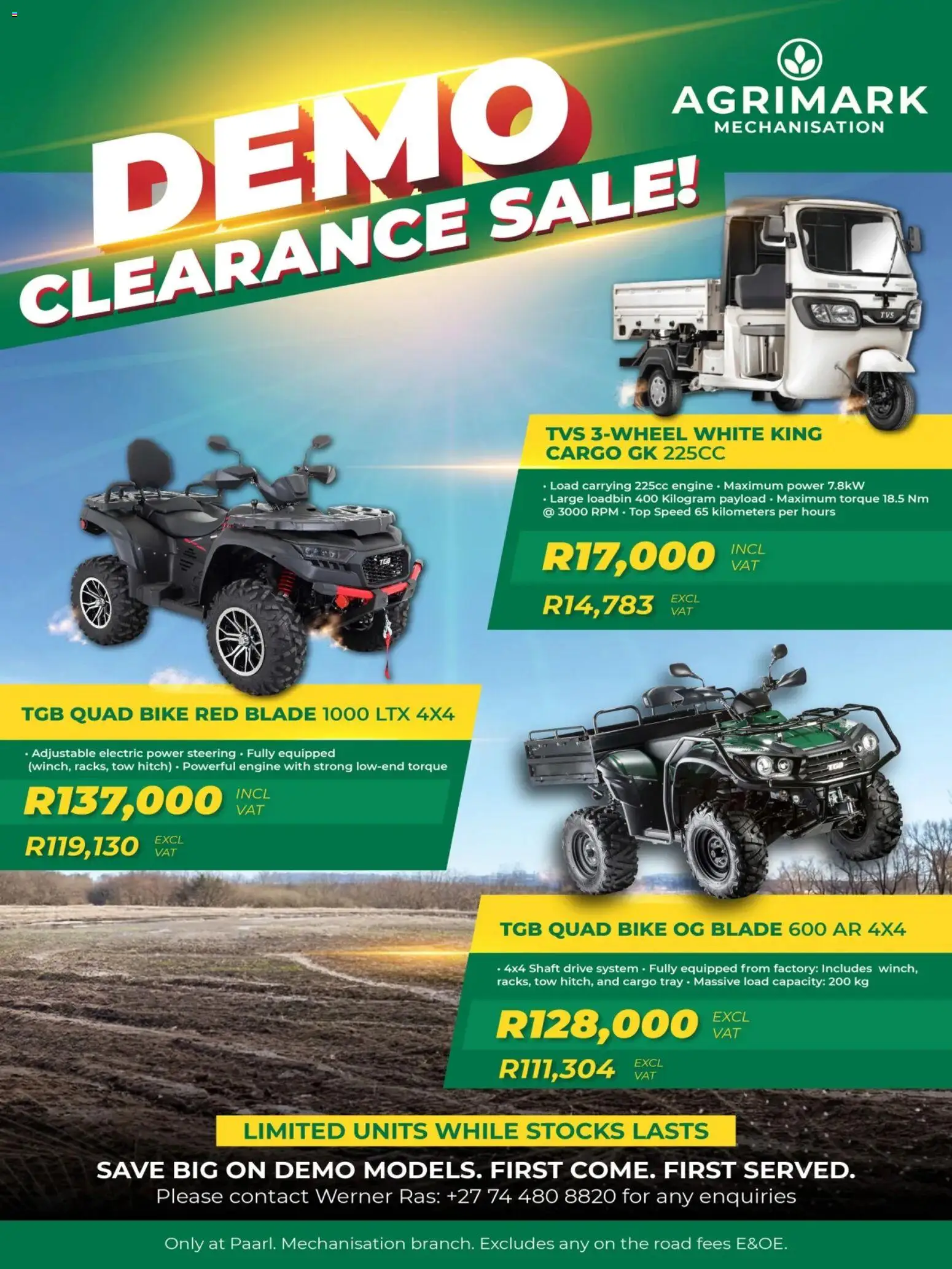 New Agrimark catalogue – valid from 01.05.2026 | Page: 1 | Products: Tray