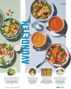AH Terra Verse soep paprika zoete aardappel, Voedzame, verse soep in 2 heerlijke smaken. - Voorbeeld van een folder van Albert Heijn, geldig van 14-08-2026 | Pagina: 115