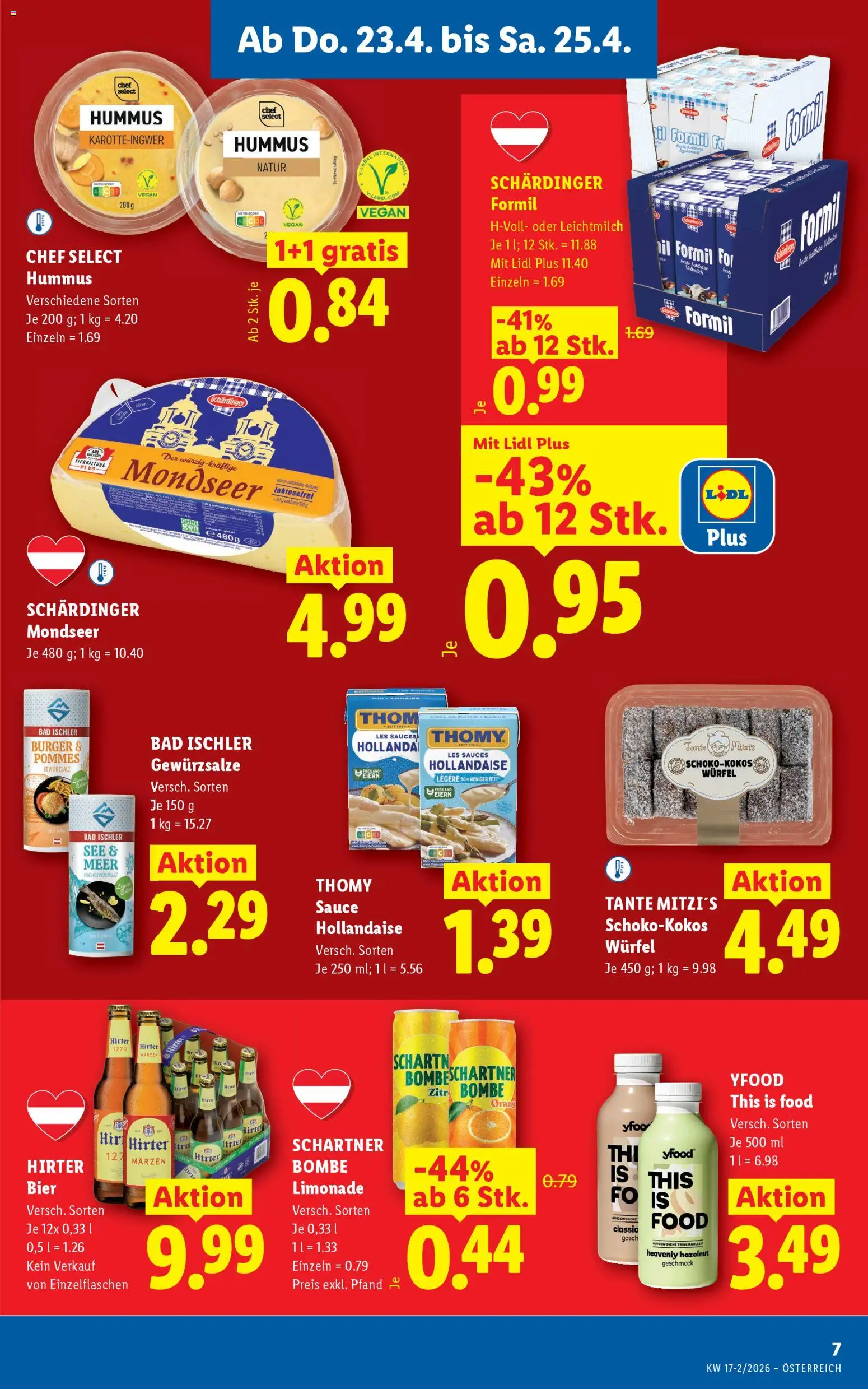 Lidl Flugblatt - Oberpullendorf, Güssing, Oberwart gültig ab 23.04.2026 | Seite: 9 | Produkte: Bad, Bier