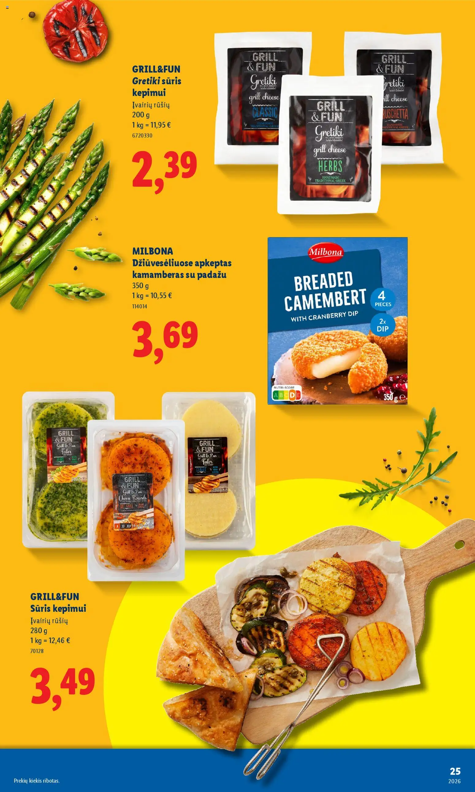 LIDL akcijos nuo 06.04.2026 | Puslapis: 25 | Prekių: Grotelės