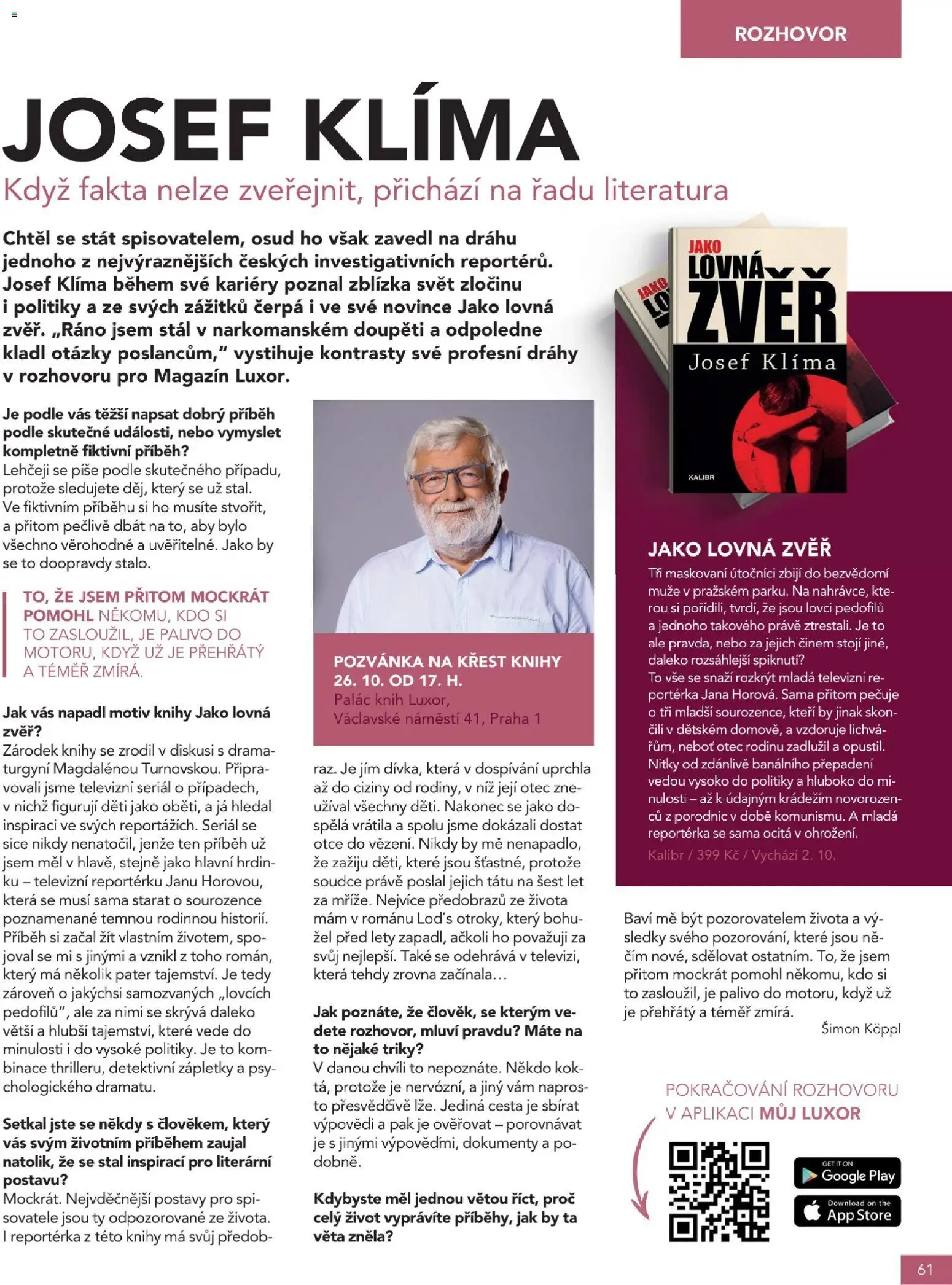 Knižní klub magazín od 01.10.2026 | Strana: 61 | Produkty: Knihy