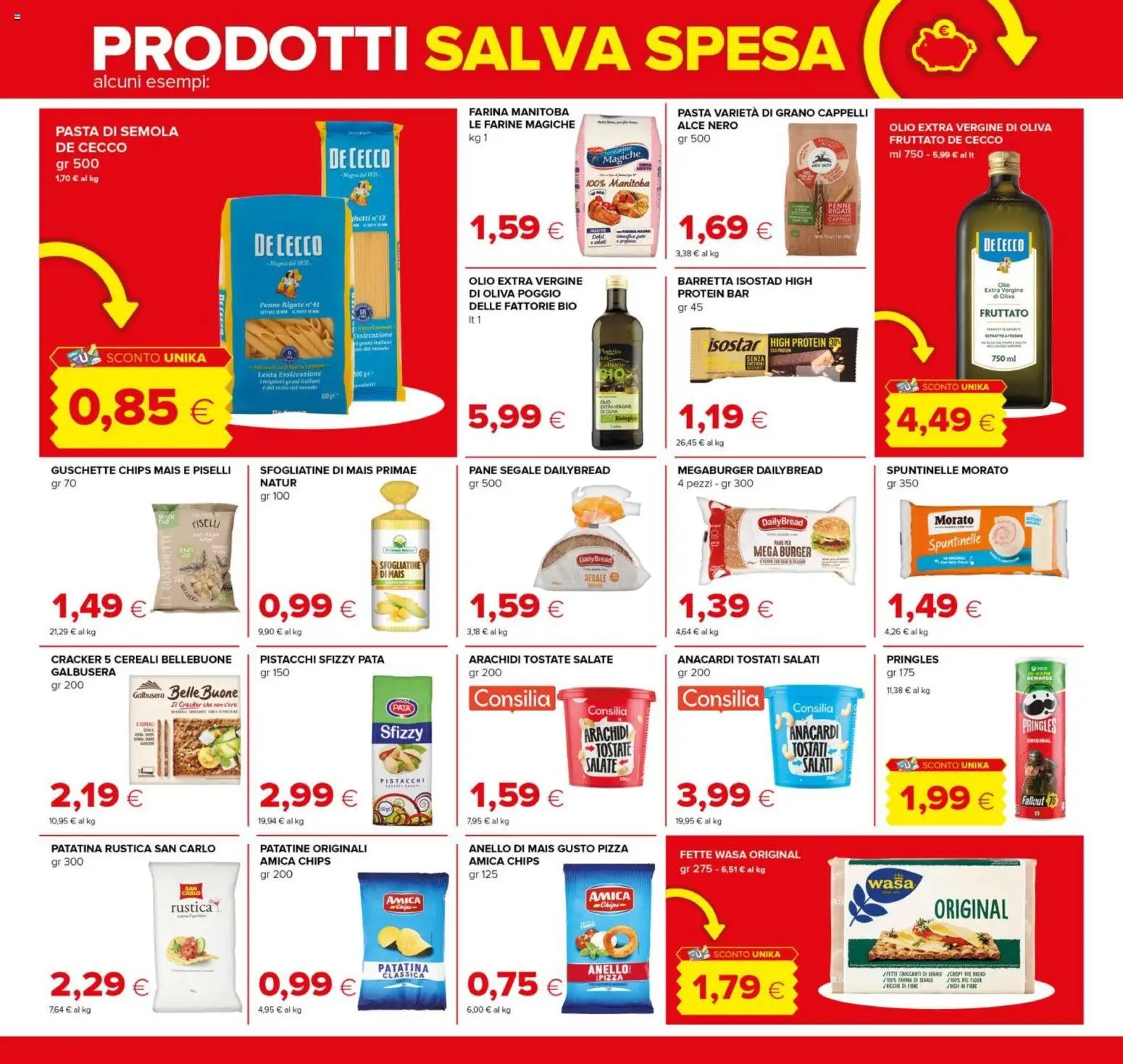 Volantino Tigre del 08/10/2026 | Pagina: 13 | Prodotti: Pane, Mais, Arachidi, Semola