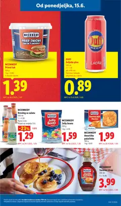 Lidl Katalog - Pregled kataloga iz trgovine Lidl, vrijedi od 15.06.2026 | Stranica: 13 | Proizvodi: Pivo, Luk, Sirup