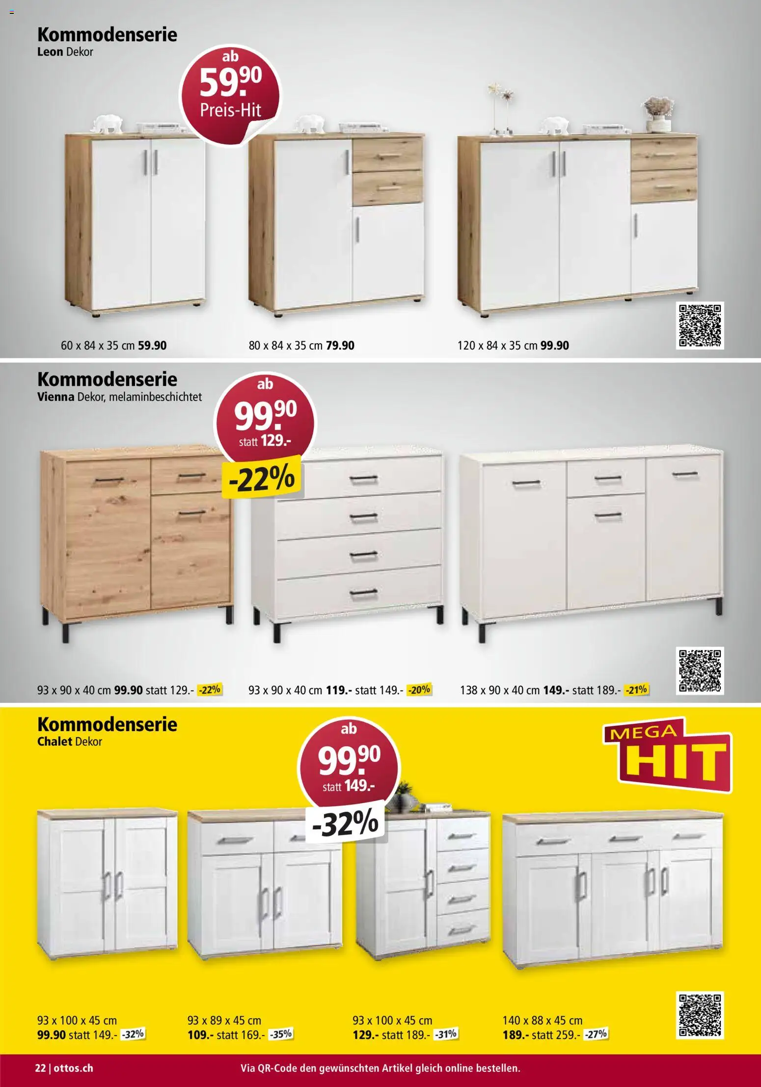 Otto's Aktionen Möbelflyer – gültig ab 01.07.2026 | Seite: 22
