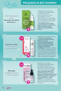 Pogląd oferty "Hebe gazetka - Katalog" - ważna od 19.06.2026 | Strona: 4 | Produkty: Ogólny, Serum do twarzy