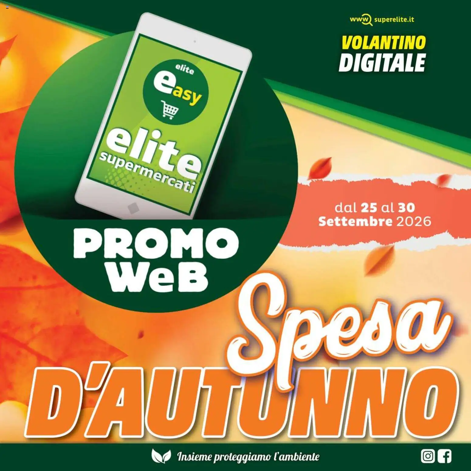 Volantino Elite Supermercati del 25/09/2026 | Pagina: 1