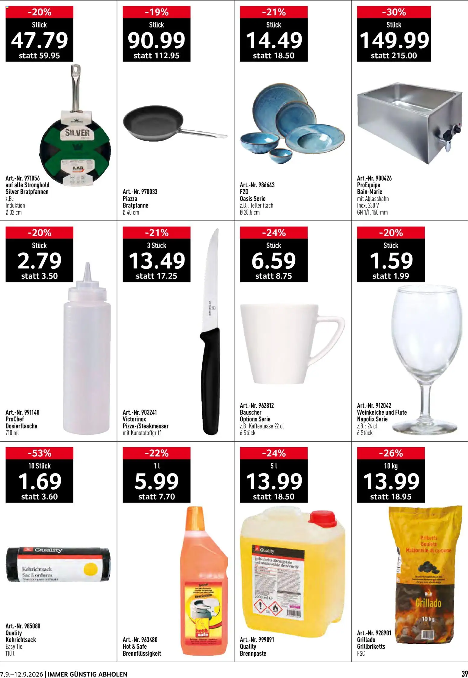 Prodega aktionen – gültig ab 07.09.2026 | Seite: 39