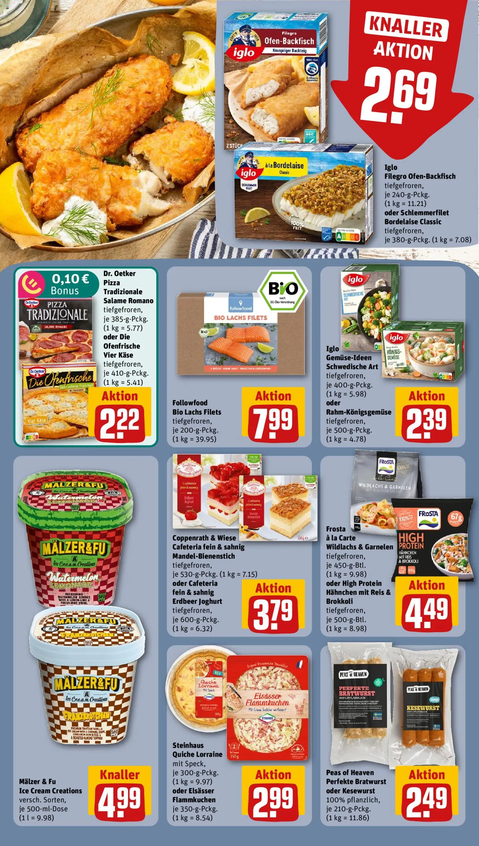 Rewe ihr Kaufpark Prospekt – gültig ab 17.08.2026 | Seite: 14 | Produkte: Käse, Garnelen, Lachs, Gemüse