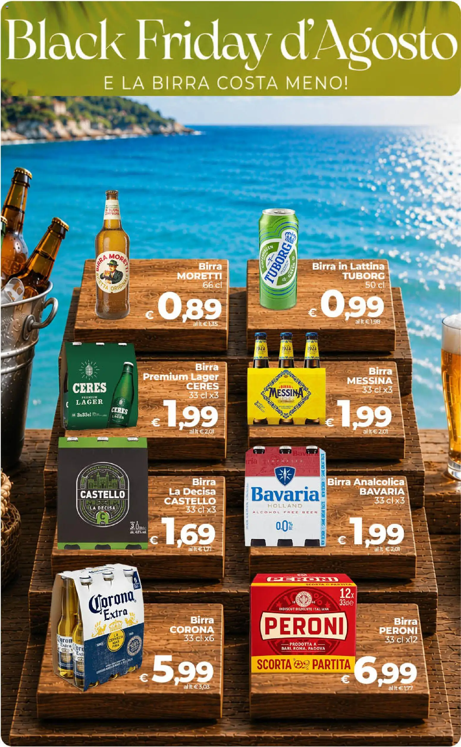 Volantino Ipercoop del 31/07/2026 | Pagina: 8 | Prodotti: Birra, Ceres
