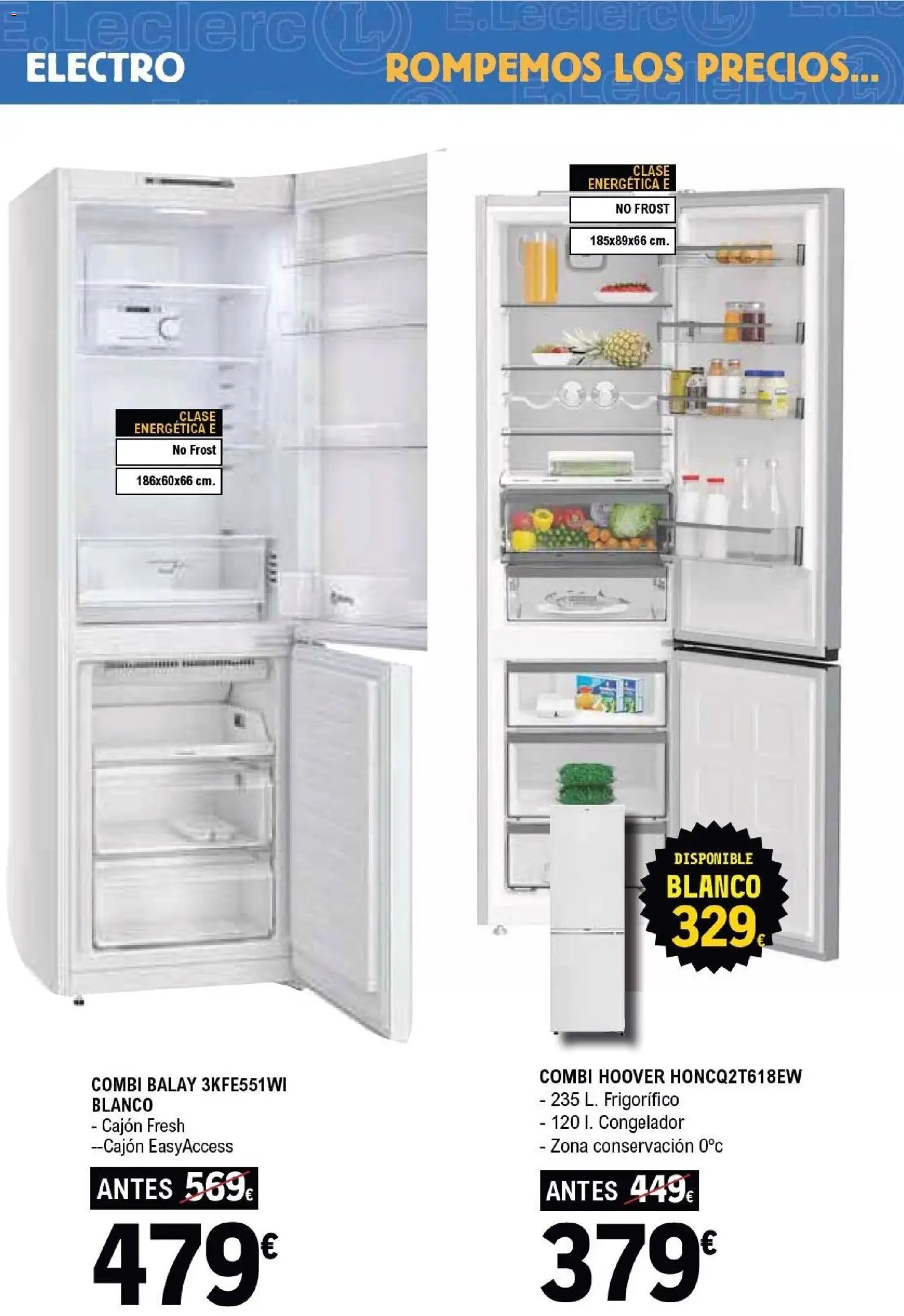 E.Leclerc Pamplona │ válido desde el 01.06.2026 | Página: 30 | Productos: Congelador, Combi