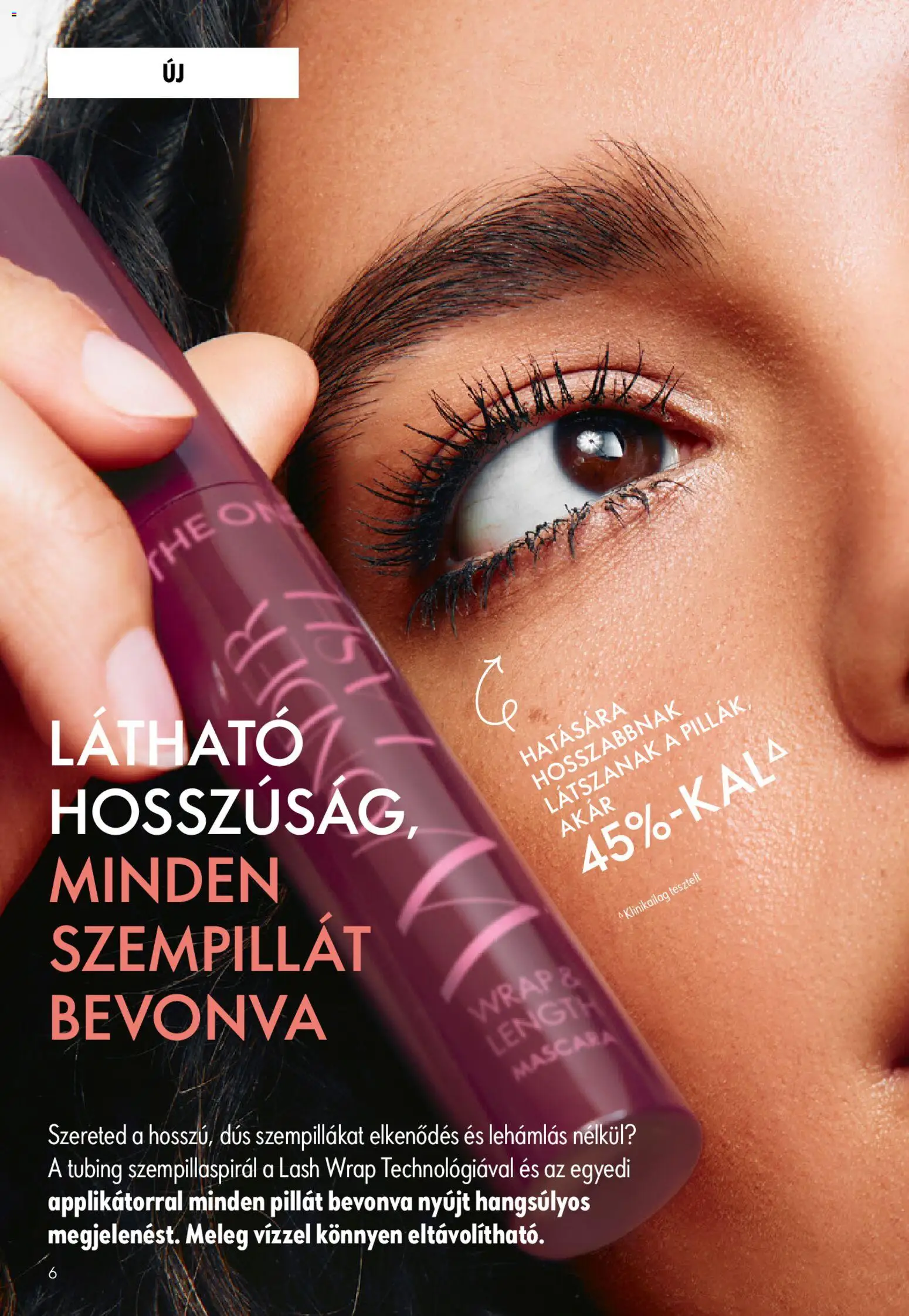 Oriflame akciós ujság - amely érvényes a következő dátumtól: 2026.09.09. | Oldal: 6 | Termékek: Szempillaspirál