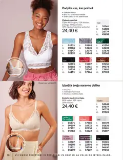 Avon katalog akcije – veljaven od 01.05.2026 | Stran: 124 | Izdelki: Podloga, Modrcek