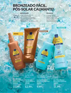 Pré-visualização Catálogo Avon Campanha 6 válido de 01.06.2026 | Página: 31 | Produtos: Bronzeador