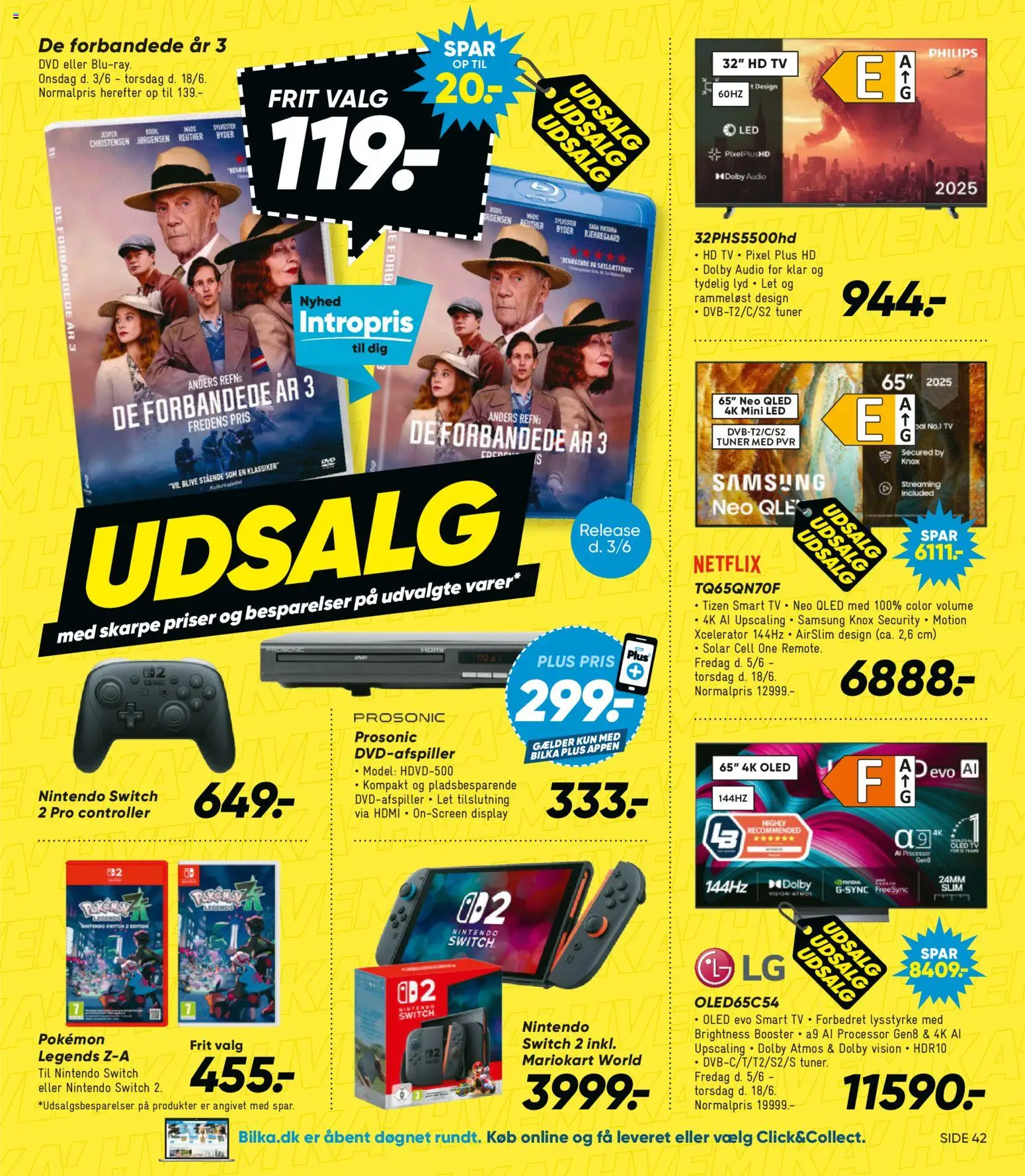 Bilka tilbudsavis – gyldig fra 05.06.2026 | Side: 9 | Produkter: Processor, Smart TV, TV, Søm