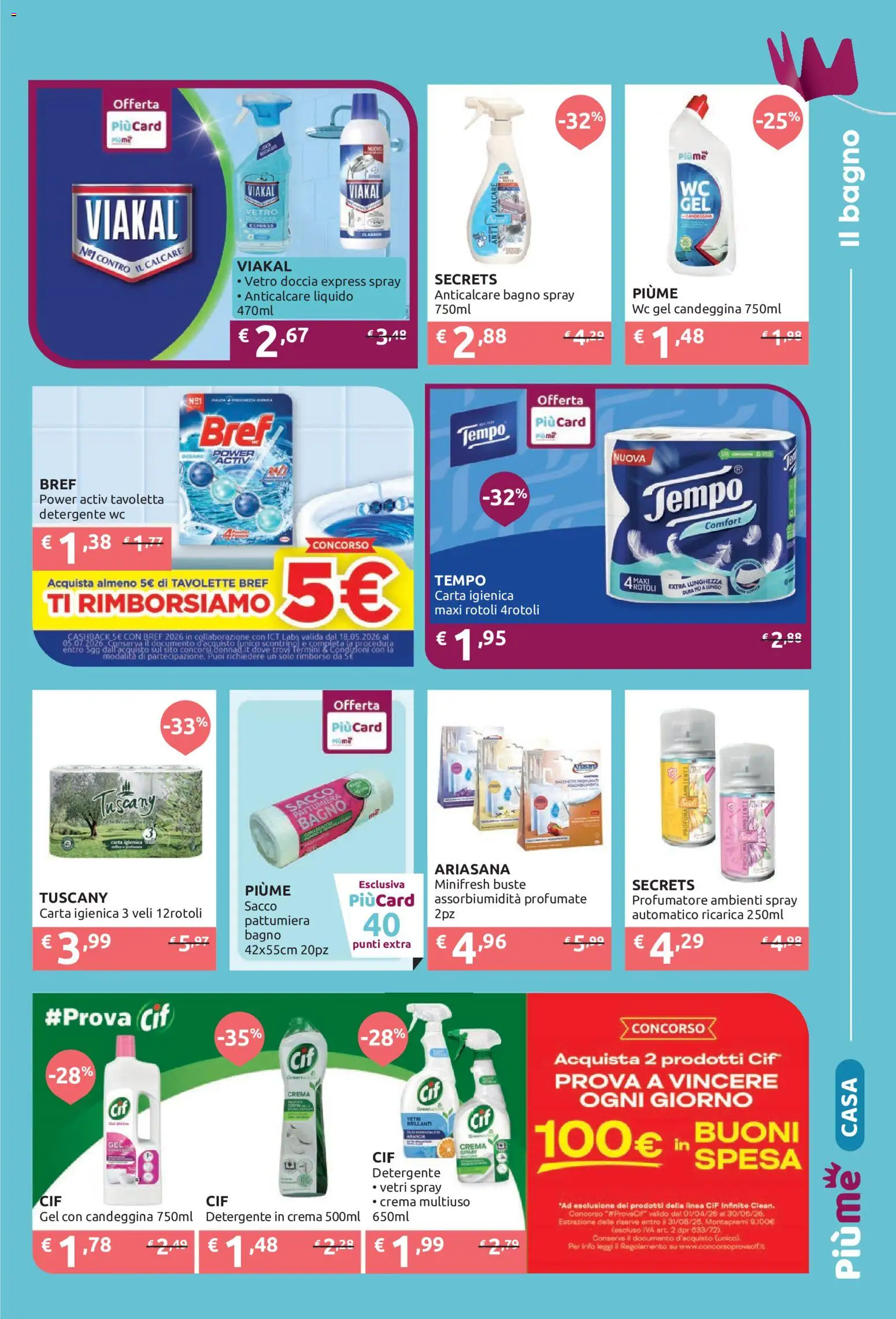 Volantino IperSoap del 01.06.2026 | Pagina: 5 | Prodotti: Crema, Detergente, Pattumiera, Doccia