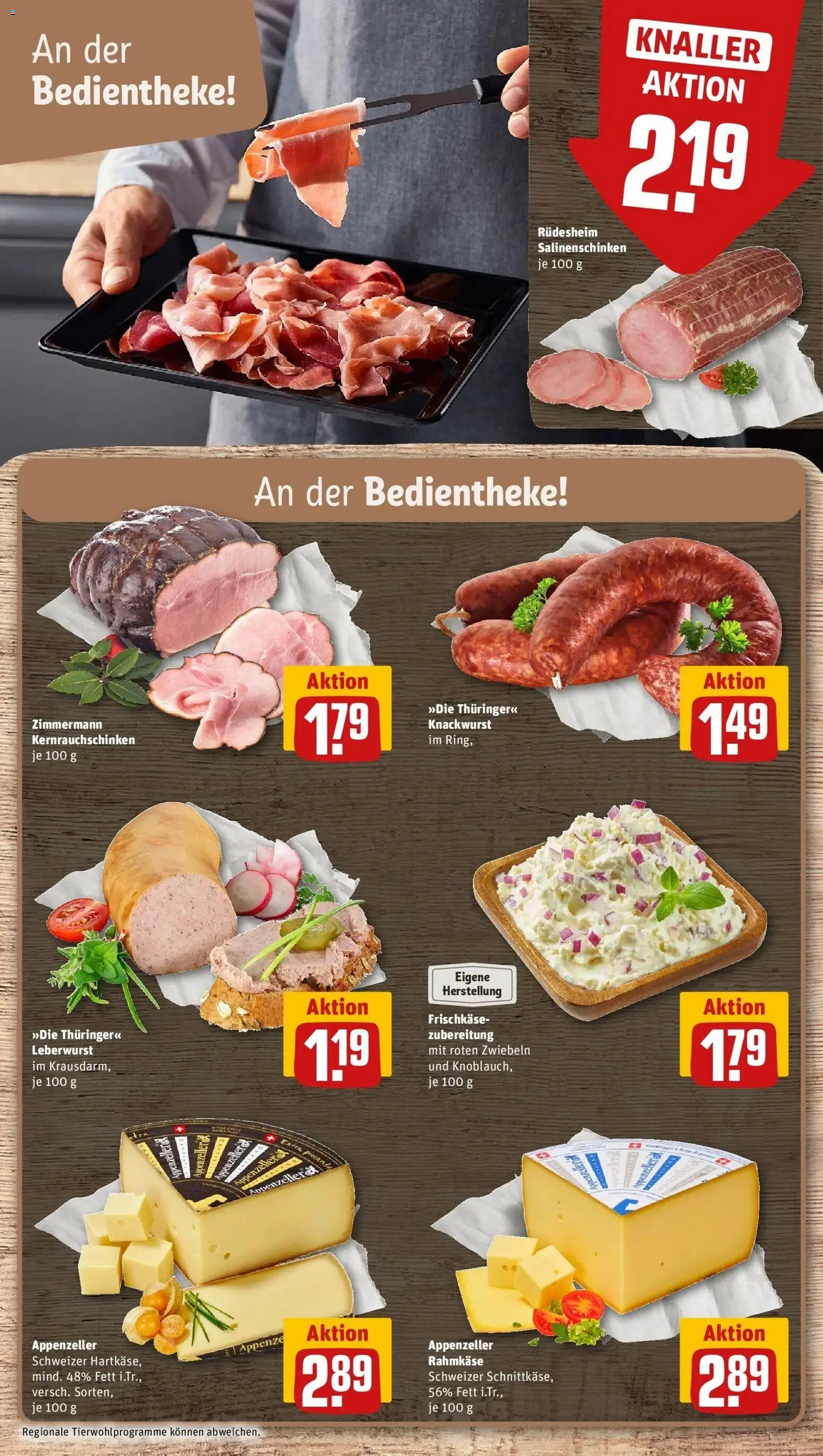 REWE Prospekt ab 19.10.2026 zum Blättern » Angebote | Seite: 15 | Produkte: Zwiebeln, Frischkase